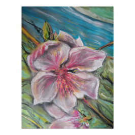 Pfirsichblüte Poster