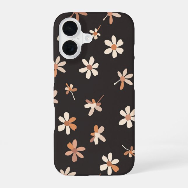 Pfirsichblüten iPhone 16 Hülle (Rückseite)