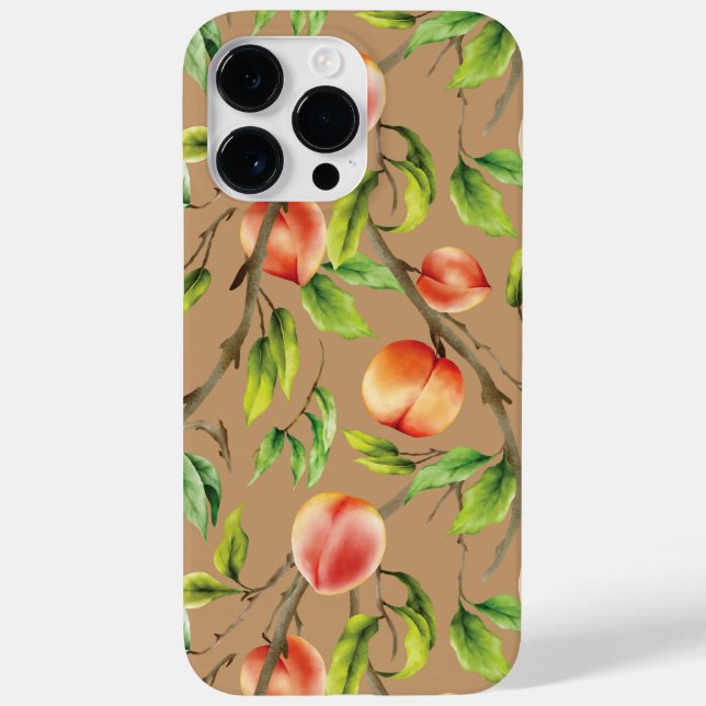Pfirsiche am Baum Case-Mate iPhone Hülle (Rückseite)