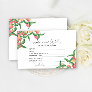 Pfirsiche - Beratung und Wünsche Brautparty Briefpapier