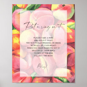 Pfirsiche - Frühling klingelt auf das Spiel Poster