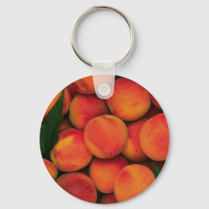 Pfirsiche Schlüsselanhänger