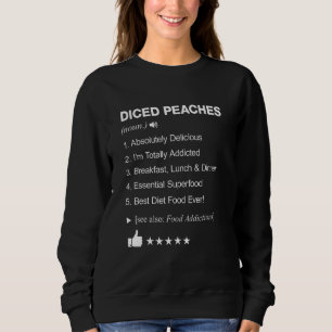 Pfirsiche Sweatshirt