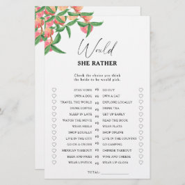 Pfirsiche - Würde sie lieber Brautparty spielen