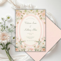 Pfirsichfarbene Pfingstrosen Elegante Hochzeit