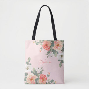 Pfirsichfarbene Rose Rosa Rosa Personalisiert