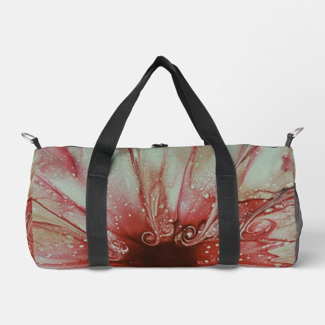 Pfirsichgrube-Turnbeutel Duffle Bag (Vorderseite)