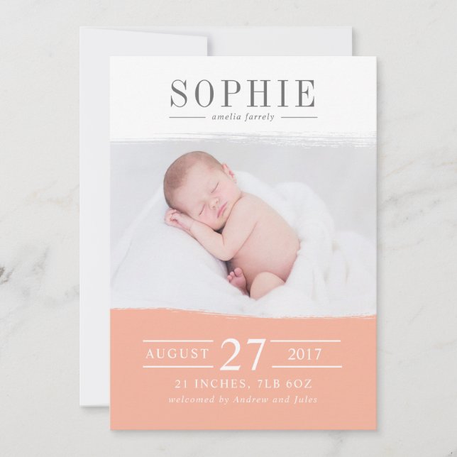 Pfirsichperfektion Ankündigung (Vorderseite)