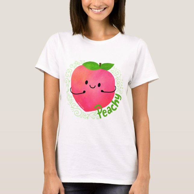 Pfirsichpun - Peachy T-Shirt (Vorderseite)