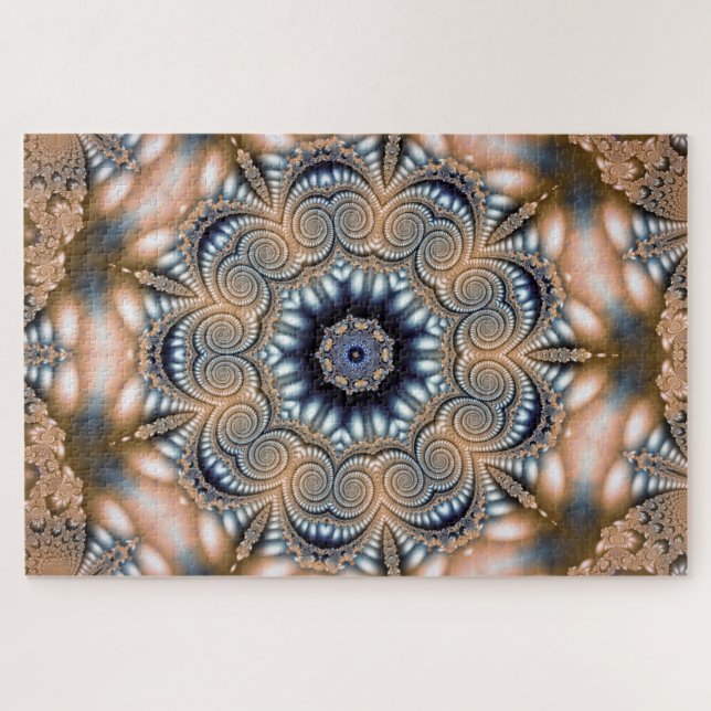 Pfirsichpuzzle Puzzle (Horizontal)