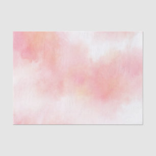 Pfirsichrosa Weiße Farbe Abstrakt Seidenpapier