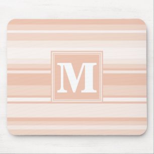 Pfirsichstreifen Mousepad
