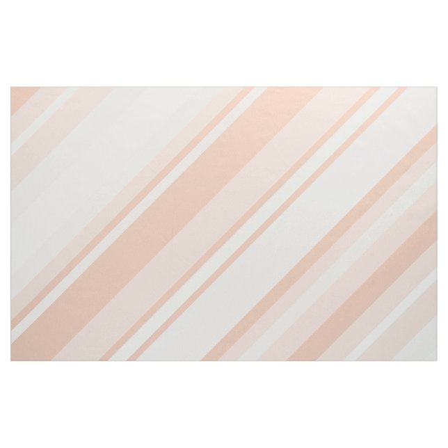 Pfirsichstreifen Stoff (Fat Quarter (45,7 x 55,9 cm))