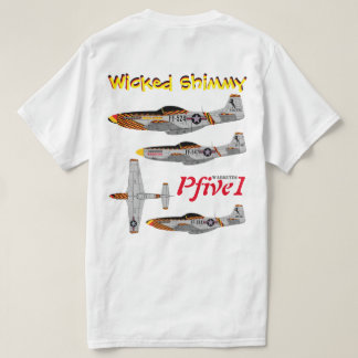 Pfive1 P-51 "böses Flattern" ANG T-Shirt