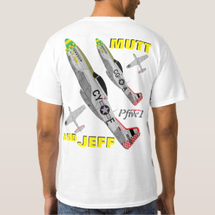Pfive1 P-51 "Köter und Jeff" 3. kundschaftende T-Shirt