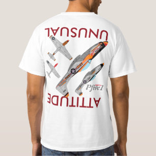Pfive1 P-51 Ungewöhnlich Höhenlage T - Shirt- T -  T-Shirt