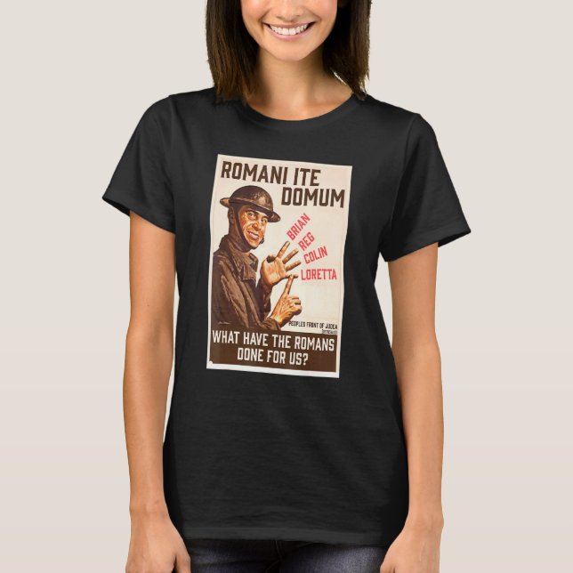 Pfj Volksfront der Judea-Gral-Revolution T-Shirt (Vorderseite)