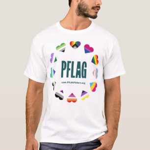 PFLAG Fishers Pride - aquamarines Logo - aquamarin T-Shirt