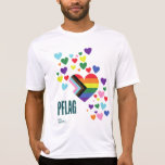 PFLAG Pride Shirt Sport-Tek weißer Hintergrund<br><div class="desc">PFLAG Pride T - Shirt entworfen von FashionBar Chicago für PFLAG Council of Northern Illinois. Dieses Bild wurde für den weißen Hintergrund optimiert. PFLAG ist die größte Organisation des Landes,  die sich der Unterstützung,  Ausbildung und Fürsprache von LGBTQ -Menschen und deren Liebe widmet.</div>