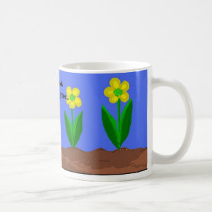 Pflanz Samen im Garten Tasse