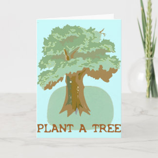 PFLANZE A BAUM KARTE