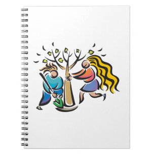 Pflanze A Baum Notizblock