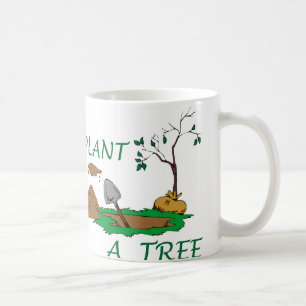 Pflanze a Tree Kaffeetasse