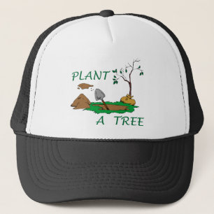 Pflanze a Tree Truckerkappe