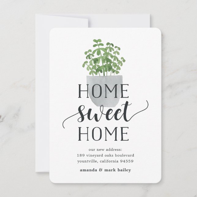 Pflanze | Ankündigung der Beförderung (Vorderseite)