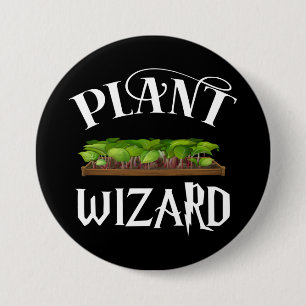Pflanze-Assistent Funny Gardene Button