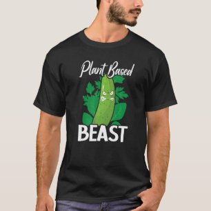 Pflanze auf Basis von Besen Gurken Gemüses Gemüse T-Shirt