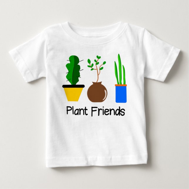Pflanze Baby T-shirt (Vorderseite)