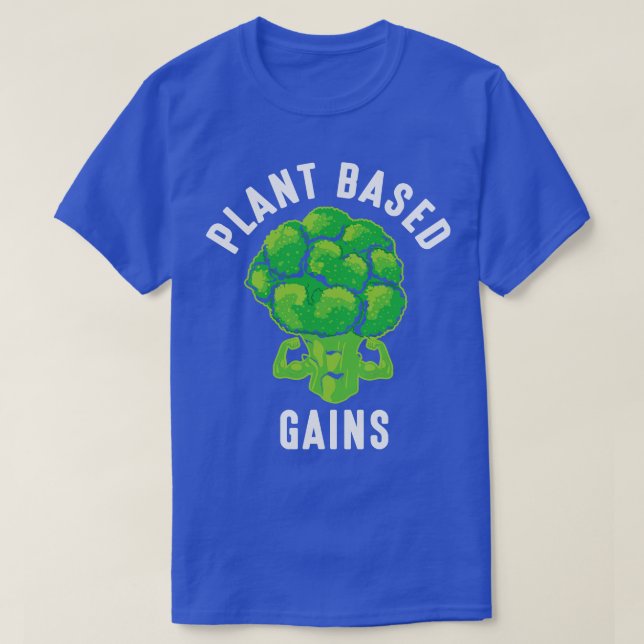 Pflanze-basierte Gewinne T-Shirt (Design vorne)