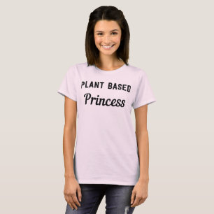 Pflanze basierte Prinzessin T-Shirt