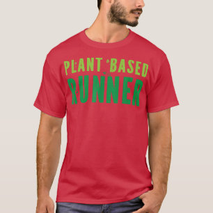 Pflanze-basierter Runner-Marathon Vegan Vegetari T-Shirt