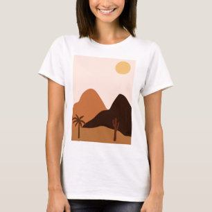 Pflanze Berge Bäume T-Shirt