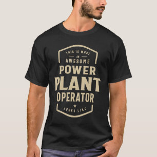 Pflanze-Beruf für den phantastischen Power T-Shirt
