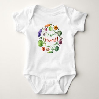 Pflanze-Betriebener Baby-Bodysuit Baby Strampler