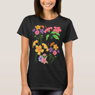 Pflanze Botanik Blume Blumenstrauß Botan T-Shirt