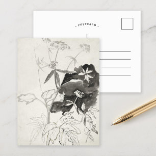 Pflanze   Carel Adolph Cachet Postkarte