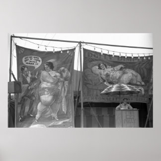 Pflanze City Side Show, 1939 Poster