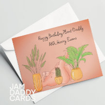 Pflanze Daddy Birthday