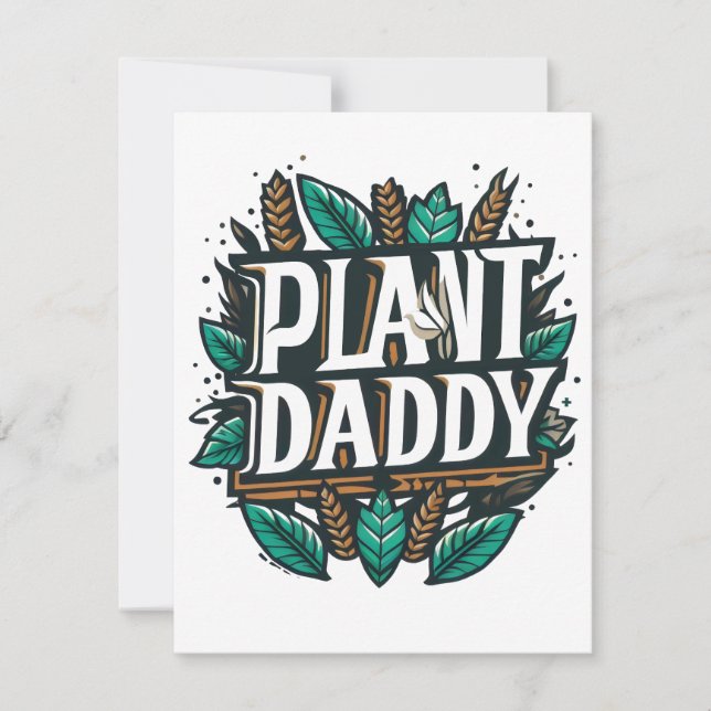 Pflanze Daddy Houseplant Gartenarbeit Landschaftsp (Vorderseite)