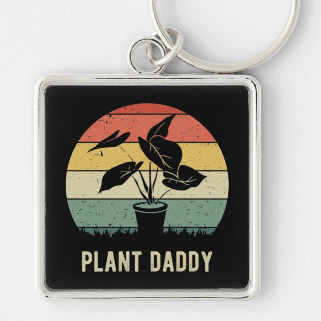 Pflanze Daddy IV Schlüsselanhänger (Vorne)