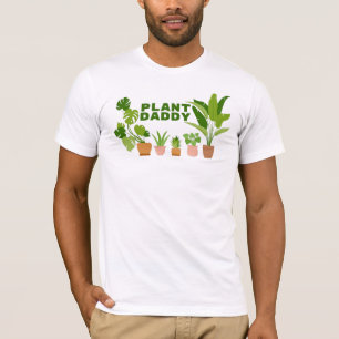 Pflanze Daddy T - Shirt Geschenke für Pflanze Li
