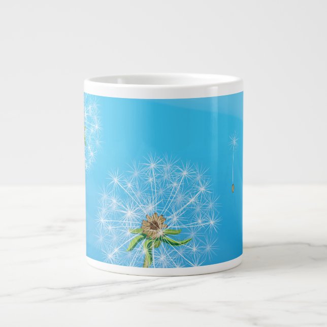 Pflanze Dandelion Jumbo-Tasse (Vorderseite)