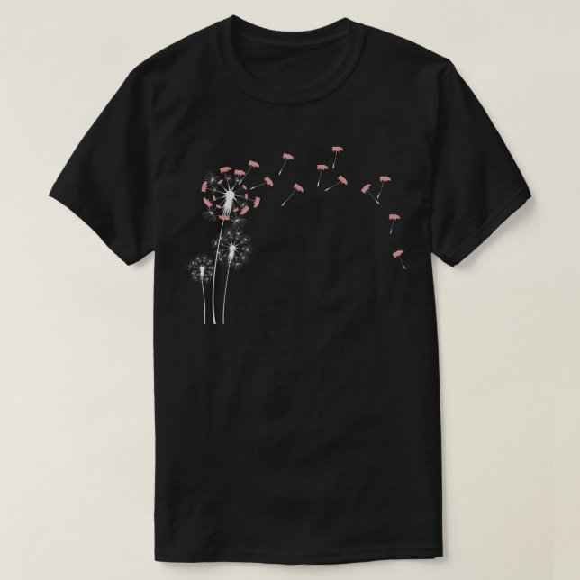 Pflanze der tierischen Blume - Dandelion Pig178 T-Shirt (Design vorne)