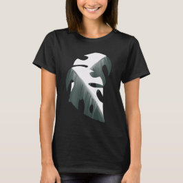 Pflanze der verschiedenen Monstera-Weißen Hauspfla T-Shirt