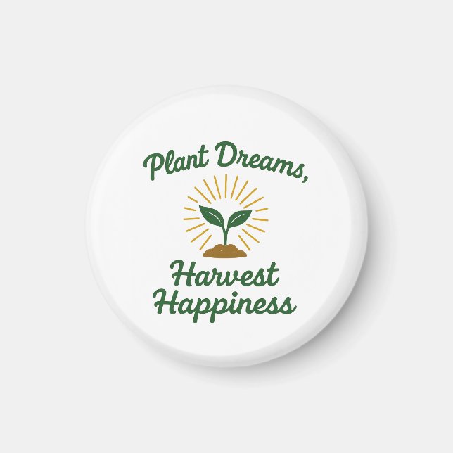 Pflanze Dreams erntet Glück Magnet (Vorne)