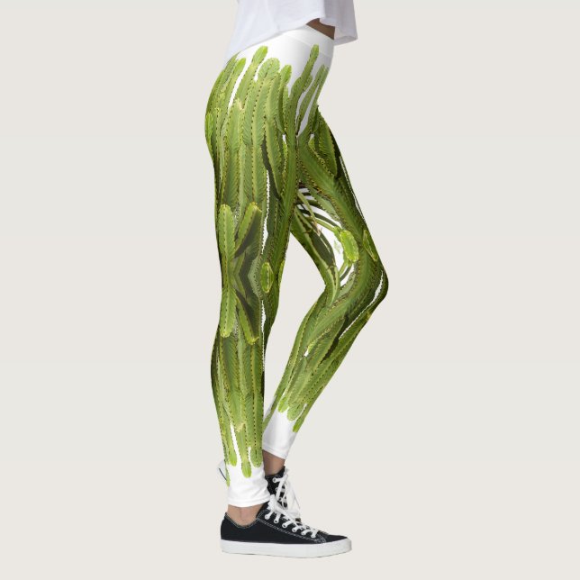 Pflanze drucken Leggings (Rechts)